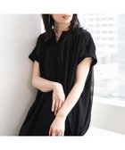 【オフオン/ofuon】のキーネックシアーワンピース/洗濯機で洗える/WEB限定サイズあり ブラック|ID: prp329100004980405 ipo3291000000037317962