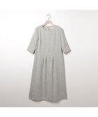 【スキャパ/SCAPA】のドライツイルワンピース 大人の最旬トレンドファッション＆コーディネート founy(ファウニー) ファッション Fashion レディースファッション Fashion for Women ワンピース Dresses アクセサリー Fashion Accessories エレガント 上品 Elegant ツイル Twist, Twisted Detail フロント Front, Front Design thumbnail ライトグレー|ID: prp329100004980421 ipo3291000000037318016