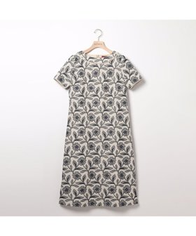 【スキャパ/SCAPA】のアスペジエンブロイダリーワンピース 大人の最旬トレンドファッション＆コーディネート founy(ファウニー) ファッション Fashion レディースファッション Fashion for Women ワンピース Dresses エレガント 上品 Elegant ワンポイント One Point, Statement Accent 半袖 Short Sleeve, Half Sleeve |ID:prp329100004980429