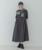 【サニーレーベル/Sonny Label / URBAN RESEARCH】の『WEB限定』裏毛Aラインワンピース チャコールグレー|ID: prp329100004980436 ipo3291000000037318056