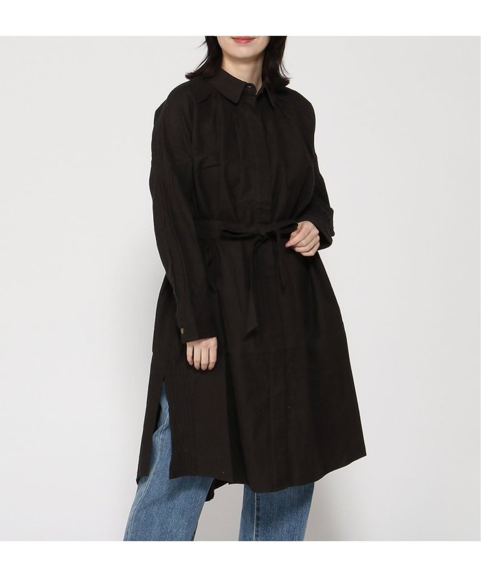 【ツチエ/TUTIE】のハンドルームコットンキャンバスタックワンピース インテリア・キッズ・メンズ・レディースファッション・服の通販 founy(ファウニー) https://founy.com/ ファッション Fashion レディースファッション Fashion for Women ワンピース Dresses インド Indian Textile スリット Slit, Slit Detail ハンド Hand, Handmade フロント Front, Front Design ヴィンテージ Vintage Style |ID: prp329100004980441 ipo3291000000037318073