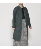 【その他のブランド/Other】のハンドルームコットンキャンバスタックワンピース 大人の最旬トレンドファッション＆コーディネート founy(ファウニー) ファッション Fashion レディースファッション Fashion for Women ワンピース Dresses インド Indian Textile スリット Slit, Slit Detail ハンド Hand, Handmade フロント Front, Front Design ヴィンテージ Vintage Style thumbnail モスグリーン|ID: prp329100004980441 ipo3291000000037318076