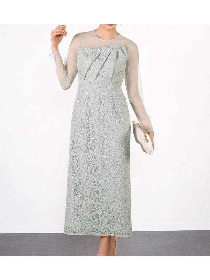 【ヴァン/Vin】のスパンコール刺繍レースドレス インテリア・キッズ・メンズ・レディースファッション・服の通販 founy(ファウニー) https://founy.com/ ファッション Fashion レディースファッション Fashion for Women ワンピース Dresses フォーマル・パーティードレス・結婚式用ドレス Elegant & Casual Dresses おすすめ Recommended / Our Picks エレガント 上品 Elegant スパンコール Sequins, Sequin Embellishment スリーブ Sleeve, Long Sleeve / Short Sleeve デコルテ Décolleté, Neckline ドレス Dress, One-Piece ビスチェ Bustier, Corset Top レース Lace, Lace Fabric 結婚式 Wedding |ID: prp329100004980473 ipo3291000000037361839