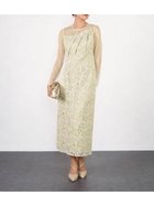 【ヴァン/Vin】のスパンコール刺繍レースドレス イエロー|ID: prp329100004980473 ipo3291000000037361842