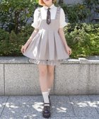 【アクシーズファム/axes femme】のネクタイ付セットアップ 大人の最旬トレンドファッション＆コーディネート founy(ファウニー) ファッション Fashion レディースファッション Fashion for Women セットアップ Matching Sets おすすめ Recommended / Our Picks インナー Innerwear カーディガン Cardigan, Knitwear ジャケット Jacket, Outerwear セットアップ Set-Up, Coordinated Outfit バランス Balance, Style Balance フリル Frill, Ruffle ボトム Bottoms, Lower Wear thumbnail 茶|ID: prp329100004980476 ipo3291000000037318169