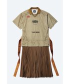 【トーガ/TOGA】のGame shirt dress UMBRO SP 大人の最旬トレンドファッション＆コーディネート founy(ファウニー) ファッション Fashion レディースファッション Fashion for Women トップス・カットソー Cut & Sew Tops シャツ・ブラウス・オフィスカジュアル Elegant Blouses & Button-Ups ワンピース Dresses フォーマル・パーティードレス・結婚式用ドレス Elegant & Casual Dresses カッティング Cutting Detail スポーツ Sports, Activewear スーツ Suit, Formalwear ドレス Dress, One-Piece ブルゾン Blouson, Bomber Jacket 定番 Standard, Basic Item 無地 Plain, Solid Color thumbnail BEIGE|ID: prp329100004980485 ipo3291000000037318209