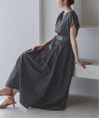 【ノーブル / スピック&スパン/NOBLE / Spick & Span】のベルテッドフィット フレアワンピース 大人の最旬トレンドファッション＆コーディネート founy(ファウニー) ファッション Fashion レディースファッション Fashion for Women ワンピース Dresses キュプラ Cupro, Eco Fabric コンパクト Compact, Small Size ショルダー Shoulder, Shoulder Strap シンプル Simple, Minimal ジャケット Jacket, Outerwear スキッパー Skipper, Open Collar セットアップ Set-Up, Coordinated Outfit フィット Fit, Slim Fit フレア Flare, Flared ビジネス 仕事 通勤 Business / Work / Commuting 夏 Summer 春 Spring S/S・春夏 SS, Spring/Summer, Warm Season thumbnail ブラック|ID: prp329100004980490 ipo3291000000037318226