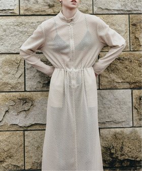 【ジャーナルスタンダード/JOURNAL STANDARD】の別注【MIKA KASAI】 Lace one-piece 大人の最旬トレンドファッション＆コーディネート founy(ファウニー) ファッション Fashion レディースファッション Fashion for Women コラボ Collaboration, Collab スタンダード Standard, Basic スタンド Stand Collar, Upright Stand ストレート Straight, Straight Cut スマート Smart, Elegant バランス Balance, Style Balance フロント Front, Front Design 別注 Limited Edition, Custom Order 帽子 Hat, Headwear メッシュ Mesh, Net Fabric レース Lace, Lace Fabric ロング Long, Long-Length 卒業式 Graduation Ceremony |ID:prp329100004980518