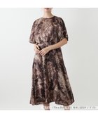 【レリアンプラスハウス/Leilian PLUS HOUSE】の【ウォッシャブル】プリントワンピース【BOURGE】 大人の最旬トレンドファッション＆コーディネート founy(ファウニー) ファッション Fashion レディースファッション Fashion for Women ワンピース Dresses ウォッシャブル Machine Washable 秋 Autumn ドレス Dress, One-Piece フェザー Feather, Feather Detail フレア Flare, Flared プリント Print, Printed Pattern ボトム Bottoms, Lower Wear ポケット Pocket, Pocket Detail thumbnail モカ|ID: prp329100004980547 ipo3291000000037318427