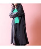 【オズモーシス/OSMOSIS】のバイカラーボタンアレンジワンピース 大人の最旬トレンドファッション＆コーディネート founy(ファウニー) ファッション Fashion レディースファッション Fashion for Women ワンピース Dresses スリット Slit, Slit Detail バランス Balance, Style Balance 再入荷 Restock / Back in Stock 夏 Summer S/S・春夏 SS, Spring/Summer, Warm Season 羽織 Haori, Light Jacket thumbnail BLACK|ID: prp329100004980551 ipo3291000000037318441