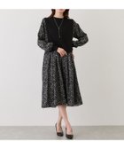 【ジャイロ/JAYRO】のカットドッキングワンピース 大人の最旬トレンドファッション＆コーディネート founy(ファウニー) ファッション Fashion レディースファッション Fashion for Women ワンピース Dresses オリエンタル Oriental Pattern ギャザー Gathered, Ruffled コンパクト Compact, Small Size 切替 Switching, Contrast Panel ショート Short, Short Length シンプル Simple, Minimal ドッキング Docking, Mixed Material バランス Balance, Style Balance フレア Flare, Flared プリント Print, Printed Pattern ポケット Pocket, Pocket Detail ミックス Mix, Mixed Style 冬 Winter / This Winter A/W・秋冬 Autumn/Winter おすすめ Recommended / Our Picks ビジネス 仕事 通勤 Business / Work / Commuting thumbnail ブラック系(04)|ID: prp329100004980554 ipo3291000000037318451