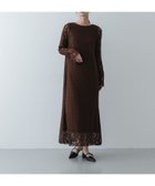 【センスオブプレイス/SENSE OF PLACE by URBAN RESEARCH】のレースフレアーワンピース ブラウン|ID: prp329100004980563 ipo3291000000037318483