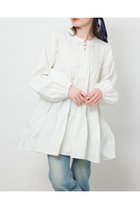 【ロデオクラウンズワイドボウル/RODEO CROWNS WIDE BOWL】のレースアップ2WAYチュニックワンピース WHT|ID: prp329100004980568 ipo3291000000037318503