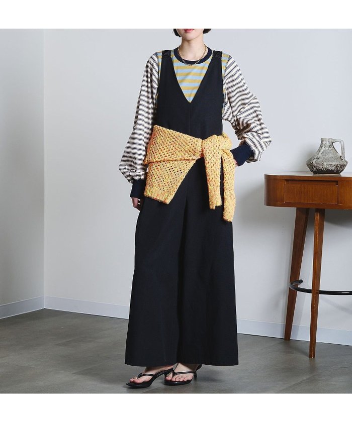 【ローズバッド/ROSE BUD】のBACK CROSS OVERALLS インテリア・キッズ・メンズ・レディースファッション・服の通販 founy(ファウニー) https://founy.com/ ファッション Fashion レディースファッション Fashion for Women インナー Innerwear サテン Satin, Glossy Fabric スタンダード Standard, Basic バランス Balance, Style Balance エレガント 上品 Elegant |ID: prp329100004980570 ipo3291000000037318508