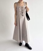 【エディット フォー ルル/edit.for LuLu】のチェックキャミソールドレス グレー|ID: prp329100004980579 ipo3291000000037318536