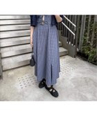 【エディット フォー ルル/edit.for LuLu】のチェックキャミソールドレス ネイビー|ID: prp329100004980579 ipo3291000000037318537