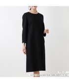 【レリアンプラスハウス/Leilian PLUS HOUSE】のサックワンピース 大人の最旬トレンドファッション＆コーディネート founy(ファウニー) ファッション Fashion レディースファッション Fashion for Women ワンピース Dresses パターン Pattern, Design Print ポケット Pocket, Pocket Detail エレガント 上品 Elegant 秋 Autumn thumbnail ブラック|ID: prp329100004980581 ipo3291000000037318542