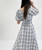 【ミッシュマッシュ/MISCH MASCH】の2wayオフショルチェックフレアワンピース 大人の最旬トレンドファッション＆コーディネート founy(ファウニー) ファッション Fashion レディースファッション Fashion for Women ワンピース Dresses カーディガン Cardigan, Knitwear ガーリー Girly, Feminine Style ジャケット Jacket, Outerwear チェック Check, Plaid, Tartan レース Lace, Lace Fabric thumbnail ホワイト|ID: prp329100004980602 ipo3291000000037318619