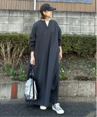 【ノッチ/notch】の【notch. by KR 】キーネックビッグワンピース 大人の最旬トレンドファッション＆コーディネート founy(ファウニー) ファッション Fashion レディースファッション Fashion for Women ワンピース Dresses キャップ Cap, Baseball Cap コラボ Collaboration, Collab シンプル Simple, Minimal スリーブ Sleeve, Long Sleeve / Short Sleeve デニム Denim, Jeans Material 人気 Popular, Best Seller バランス Balance, Style Balance リラックス Relax, Relaxed Fit ロング Long, Long-Length おすすめ Recommended / Our Picks thumbnail ダークグレー|ID: prp329100004980603 ipo3291000000037318621
