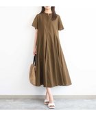 【エムケイ ミッシェルクラン/MK MICHEL KLEIN】の洗える サッカー調ウエスト切り替えワンピース 大人の最旬トレンドファッション＆コーディネート founy(ファウニー) ファッション Fashion レディースファッション Fashion for Women ワンピース Dresses おすすめ Recommended / Our Picks アンダー Underwear Essentials サッカー Seersucker, Summer Fabric シューズ Shoes, Footwear スリーブ Sleeve, Long Sleeve / Short Sleeve デコルテ Décolleté, Neckline ドレス Dress, One-Piece フレア Flare, Flared フロント Front, Front Design 冬 Winter / This Winter 半袖 Short Sleeve, Half Sleeve 夏 Summer 旅行 Travel 春 Spring 洗える Machine Washable 秋 Autumn thumbnail ブラウン|ID: prp329100004980604 ipo3291000000037318625