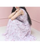 【プロポーション ボディドレッシング/PROPORTION BODY DRESSING】の2wayスリーブ花柄シャーリングワンピース 26SS 大人の最旬トレンドファッション＆コーディネート founy(ファウニー) ファッション Fashion レディースファッション Fashion for Women ワンピース Dresses 2026年 2026 2026春夏・S/S Spring/Summer 2026 SS26 ギャザー Gathered, Ruffled シフォン Chiffon, Lightweight Fabric シャーリング Shirring, Ruched スリーブ Sleeve, Long Sleeve / Short Sleeve ノースリーブ Sleeveless, No-Sleeve フレンチ French, French Style リボン Ribbon, Bow thumbnail ピンク|ID: prp329100004980644 ipo3291000000037318762