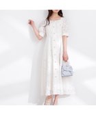 【プロポーション ボディドレッシング/PROPORTION BODY DRESSING】のフロントボタンレースワンピース 26SS 大人の最旬トレンドファッション＆コーディネート founy(ファウニー) ファッション Fashion レディースファッション Fashion for Women ワンピース Dresses 2026年 2026 2026春夏・S/S Spring/Summer 2026 SS26 インナー Innerwear スクエア Square, Square Shape フェミニン Feminine, Girly フロント Front, Front Design レース Lace, Lace Fabric エレガント 上品 Elegant thumbnail ホワイト|ID: prp329100004980645 ipo3291000000037318767