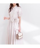 【プロポーション ボディドレッシング/PROPORTION BODY DRESSING】のレイヤードカラーシャツワンピース 26SS 大人の最旬トレンドファッション＆コーディネート founy(ファウニー) ファッション Fashion レディースファッション Fashion for Women ワンピース Dresses シャツワンピース / 1枚で着映えコーデ Shirt Dresses 2026年 2026 2026春夏・S/S Spring/Summer 2026 SS26 スリーブ Sleeve, Long Sleeve / Short Sleeve ブロード Broadcloth, Fine Cotton リボン Ribbon, Bow thumbnail ベージュストライプ1|ID: prp329100004980648 ipo3291000000037318781