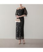 【レジャ/Leja】のリーフスパンコールチュールパフスリーブIラインワンピースドレス結婚式 大人の最旬トレンドファッション＆コーディネート founy(ファウニー) ファッション Fashion レディースファッション Fashion for Women ワンピース Dresses フォーマル・パーティードレス・結婚式用ドレス Elegant & Casual Dresses 結婚式 Wedding thumbnail BLACK|ID: prp329100004980650 ipo3291000000037318788