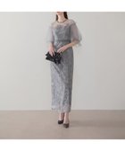 【レジャ/Leja】のリーフスパンコールチュールパフスリーブIラインワンピースドレス結婚式 大人の最旬トレンドファッション＆コーディネート founy(ファウニー) ファッション Fashion レディースファッション Fashion for Women ワンピース Dresses フォーマル・パーティードレス・結婚式用ドレス Elegant & Casual Dresses 結婚式 Wedding thumbnail GRAY|ID: prp329100004980650 ipo3291000000037318789