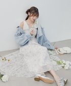 【マジェスティック レゴン/MAJESTIC LEGON】の2wayショルダーリボンキャミワンピ 大人の最旬トレンドファッション＆コーディネート founy(ファウニー) ファッション Fashion レディースファッション Fashion for Women ワンピース Dresses キャミソールワンピース Camisole Dresses インナー Innerwear カーディガン Cardigan, Knitwear キャミワンピース Cami Dress, Slip Dress シャーリング Shirring, Ruched ジャケット Jacket, Outerwear ダウン Down, Puffer フィット Fit, Slim Fit リボン Ribbon, Bow 再入荷 Restock / Back in Stock おすすめ Recommended / Our Picks thumbnail アイボリーベース|ID: prp329100004980656 ipo3291000000037318810