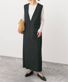 【スピック&スパン/Spick & Span】の《WEB限定 / 追加》ダブルクロスVネックワンピース 大人の最旬トレンドファッション＆コーディネート founy(ファウニー) ファッション Fashion レディースファッション Fashion for Women ワンピース Dresses ダブル Double, Double-Breasted エレガント 上品 Elegant |ID:prp329100004980664