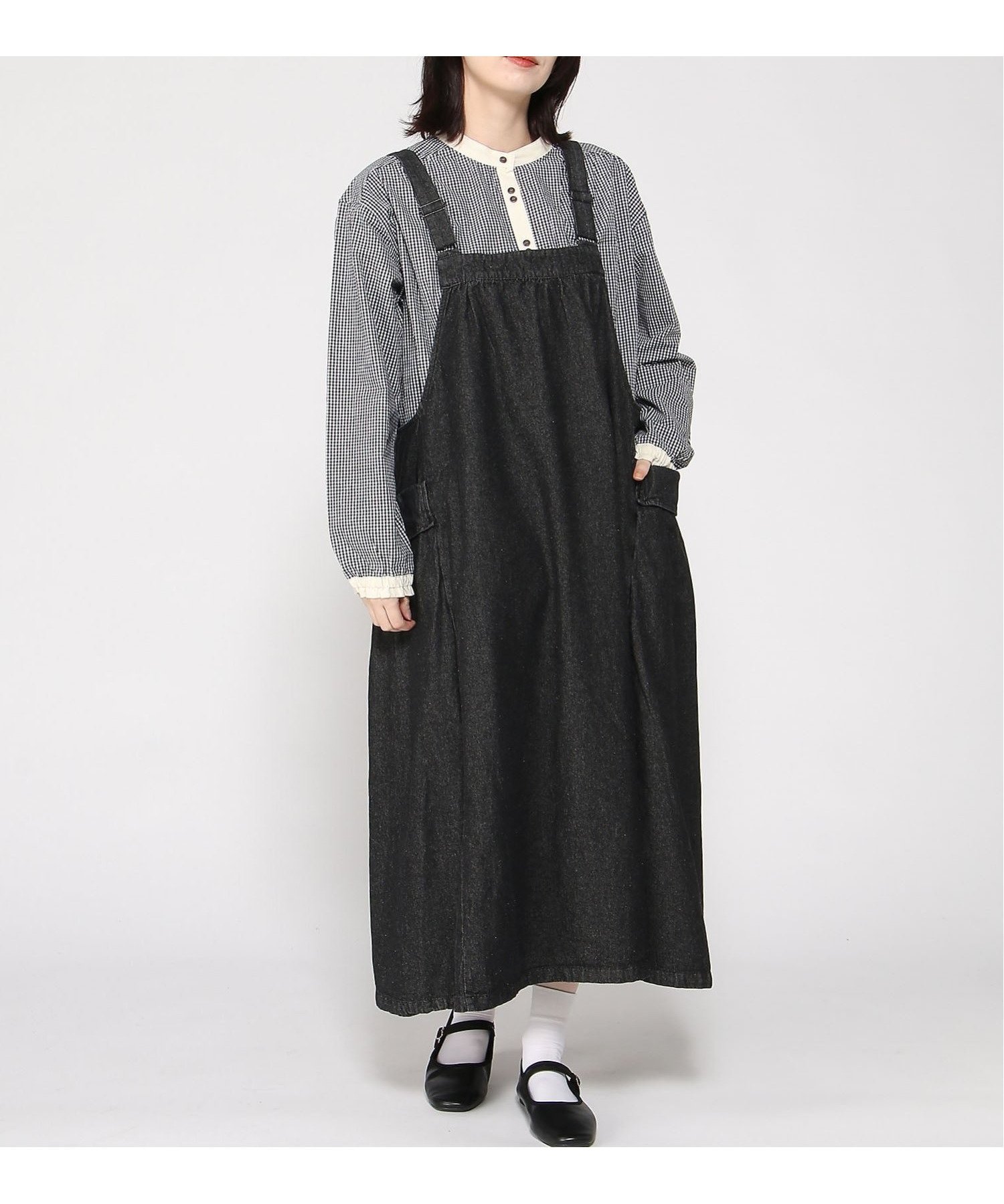 【クラウドナイン/cloudnine】の【2026 新作】デニムキャミワンピース 肩紐調整可 7.8ozデニム ポケット付き 大人カジュアル 大人の最旬トレンドファッション＆コーディネート founy(ファウニー) 　ファッション　Fashion　レディースファッション　Fashion for Women　ワンピース　Dresses　キャミソールワンピース　Camisole Dresses　インナー　Innerwear　デニム　Denim, Jeans Material　バランス　Balance, Style Balance　プリント　Print, Printed Pattern　ポケット　Pocket, Pocket Detail　 other-1|ID: prp329100004980673 ipo3291000000037318865