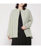 【クラウドナイン/cloudnine】の【2026 新作】 刺繍入りスタンドカラーチュニック 綿麻素材 ナチュラル配色 体型カバー 長袖 大人の最旬トレンドファッション＆コーディネート founy(ファウニー) ファッション Fashion レディースファッション Fashion for Women トップス・カットソー Cut & Sew Tops エンブロイダリー Embroidery Design シンプル Simple, Minimal スタンド Stand Collar, Upright Stand チュニック Tunic, Long Top フィット Fit, Slim Fit リネン Linen, Linen Fabric 吸水 Absorbent, Quick-Dry 長袖 Long Sleeve, Full Sleeve thumbnail グリーン|ID: prp329100004980681 ipo3291000000037318897