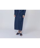 【プルミエ アロンディスモン/1er Arrondissement / MEN】のハイカウントチンツツイストシャツワンピース Navy|ID: prp329100004980690 ipo3291000000037318929