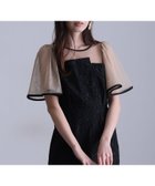 【プールヴー/PourVous】のヴィンテージレースフレアドレス 結婚式 パーティードレス オケージョンドレス 大人の最旬トレンドファッション＆コーディネート founy(ファウニー) ファッション Fashion レディースファッション Fashion for Women アウター Coat / Outerwear Collection トップス・カットソー Cut & Sew Tops ベスト&ジレ / 重ね着スタイル Vests & Gilets ワンピース Dresses フォーマル・パーティードレス・結婚式用ドレス Elegant & Casual Dresses アクセサリー Fashion Accessories オケージョン Occasion Wear クラシカル Classical, Vintage-Inspired 切替 Switching, Contrast Panel シアー Sheer, See-Through チュール Tulip, Tulip Motif デコルテ Décolleté, Neckline ドレス Dress, One-Piece レース Lace, Lace Fabric おすすめ Recommended / Our Picks エレガント 上品 Elegant セレモニー Ceremony 結婚式 Wedding 二次会 After Party thumbnail ブラック×ベージュ|ID: prp329100004980692 ipo3291000000037318936