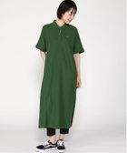 【クリフメイヤー/KRIFF MAYER】の冷感リンクスカノコポロワンピ 大人の最旬トレンドファッション＆コーディネート founy(ファウニー) ファッション Fashion レディースファッション Fashion for Women ワンピース Dresses アメリカン American Style スタンダード Standard, Basic ボーダー Border, Stripe 夏 Summer thumbnail GREEN|ID: prp329100004980700 ipo3291000000037318970