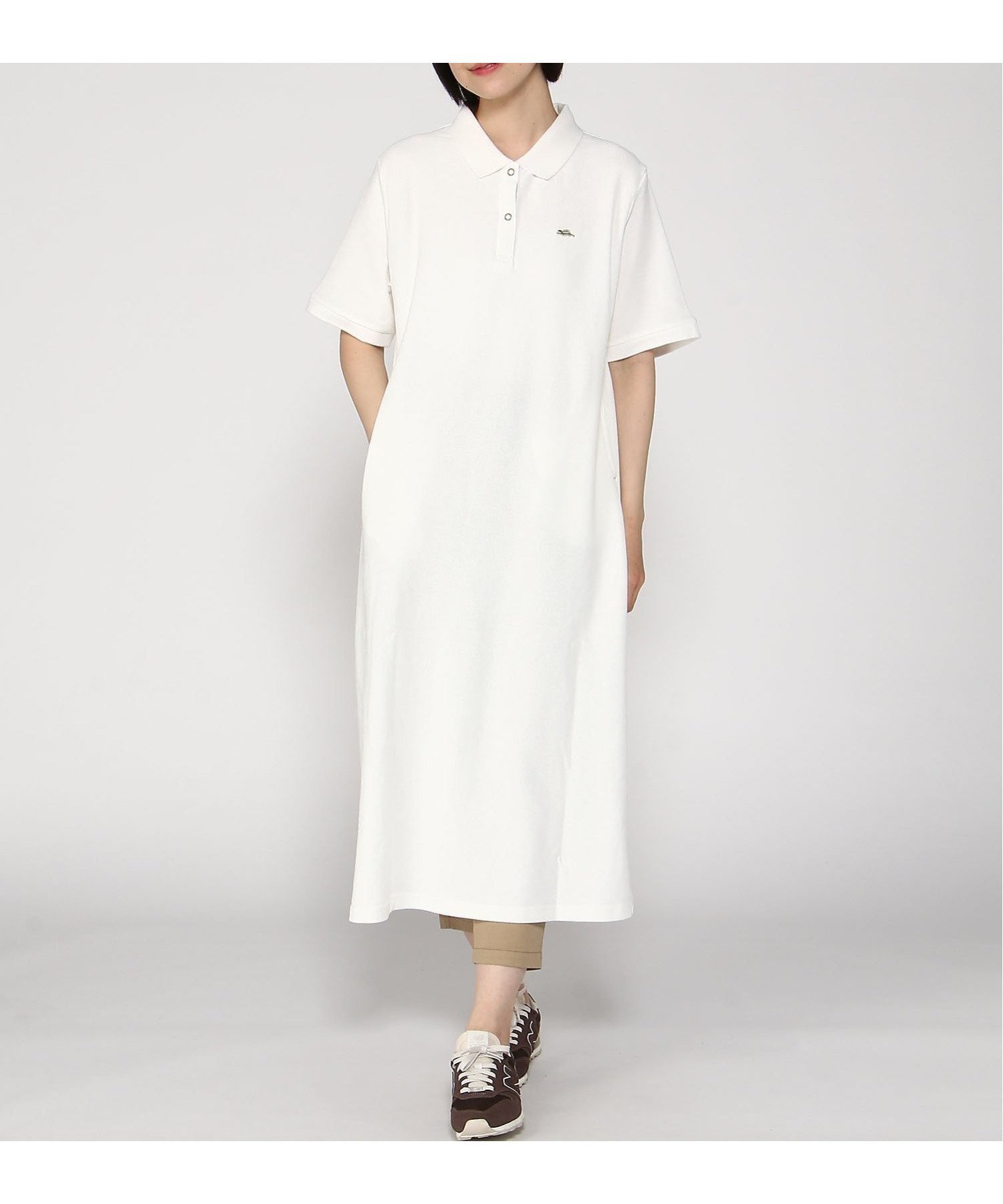 【クリフメイヤー/KRIFF MAYER】の冷感リンクスカノコポロワンピ インテリア・キッズ・メンズ・レディースファッション・服の通販 founy(ファウニー) 　ファッション　Fashion　レディースファッション　Fashion for Women　ワンピース　Dresses　アメリカン　American Style　スタンダード　Standard, Basic　ボーダー　Border, Stripe　夏　Summer　OFF|ID: prp329100004980700 ipo3291000000037318974
