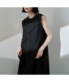 【ユナイテッドアローズ/UNITED ARROWS】のEMMEL REFINES EM フリンジステッチ ノースリーブ ワンピース 大人の最旬トレンドファッション＆コーディネート founy(ファウニー) ファッション Fashion レディースファッション Fashion for Women ワンピース Dresses 春 Spring 切替 Switching, Contrast Panel サンダル Sandals, Summer Shoes トレンド Trend, Trending Now ノースリーブ Sleeveless, No-Sleeve フィット Fit, Slim Fit フェミニン Feminine, Girly フリンジ Fringe, Tassel アウトレット Outlet / Clearance おすすめ Recommended / Our Picks 夏 Summer 2025年 2025 2025春夏・S/S Spring/Summer 2025 SS25 thumbnail BLACK|ID: prp329100004980724 ipo3291000000037319064