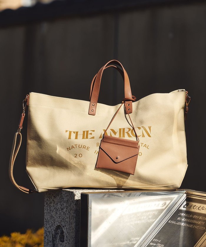 【サロン アダム エ ロペ/SALON adam et rope'】の【Americana(アメリカーナ) for SALON】キャンバス2WAYトート インテリア・キッズ・メンズ・レディースファッション・服の通販 founy(ファウニー) https://founy.com/ ファッション Fashion レディースファッション Fashion for Women バッグ Bags キャンバス Canvas, Canvas Fabric 別注 Limited Edition, Custom Order |ID: prp329100004980735 ipo3291000000037319127