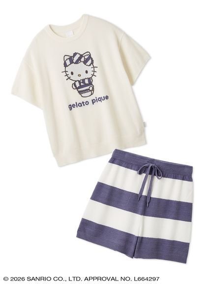 【その他のブランド/Other】の【gelato pique】【LADIES】スムーズィーセットアップ 大人の最旬トレンドファッション＆コーディネート founy(ファウニー) 　ファッション　Fashion　レディースファッション　Fashion for Women　セットアップ　Matching Sets　おすすめ　Recommended / Our Picks　カーディガン　Cardigan, Knitwear　ショート　Short, Short Length　スマート　Smart, Elegant　セットアップ　Set-Up, Coordinated Outfit　ソックス　Socks, Hosiery　ボーダー　Border, Stripe　モコモコ　Fuzzy, Fluffy　 other-1|ID: prp329100004980748 ipo3291000000037319193