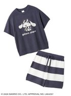 【その他のブランド/Other】の【gelato pique】【LADIES】スムーズィーセットアップ 大人の最旬トレンドファッション＆コーディネート founy(ファウニー) ファッション Fashion レディースファッション Fashion for Women セットアップ Matching Sets おすすめ Recommended / Our Picks カーディガン Cardigan, Knitwear ショート Short, Short Length スマート Smart, Elegant セットアップ Set-Up, Coordinated Outfit ソックス Socks, Hosiery ボーダー Border, Stripe モコモコ Fuzzy, Fluffy thumbnail NVY[089]|ID: prp329100004980748 ipo3291000000037319197