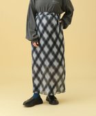 【レプシィム ローリーズファーム/LEPSIM LOWRYS FARM】の【産前・産後対応】マタニティ/チェックナロースカート ブラック09|ID: prp329100004980780 ipo3291000000037319354