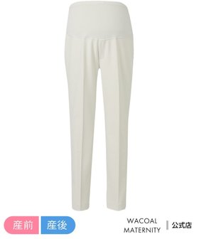 【ワコールマタニティ/Wacoal MATERNITY / KIDS】のワコール マタニティ マタニティパンツ 【産前・産後兼用】 ストレートパンツ 大人の最旬トレンドファッション＆コーディネート founy(ファウニー) ファッション Fashion キッズファッション Fashion for Kids ボトムス Bottoms クロップド Cropped, Short Length ストレッチ Stretch, Stretchy Fabric ストレート Straight, Straight Cut センター Center, Center Line ボトム Bottoms, Lower Wear ポケット Pocket, Pocket Detail |ID:prp329100004980863