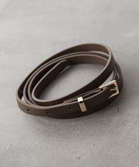 【ロートレ アモン/LAUTRE AMONT】のナローロングレザーベルト 大人の最旬トレンドファッション＆コーディネート founy(ファウニー) ファッション Fashion レディースファッション Fashion for Women ベルト&ウエストマーク Belts & Waist Accessories 2026年 2026 2026春夏・S/S Spring/Summer 2026 SS26 エレガント 上品 Elegant 夏 Summer 春 Spring S/S・春夏 SS, Spring/Summer, Warm Season ビジネス 仕事 通勤 Business / Work / Commuting |ID:prp329100004980876