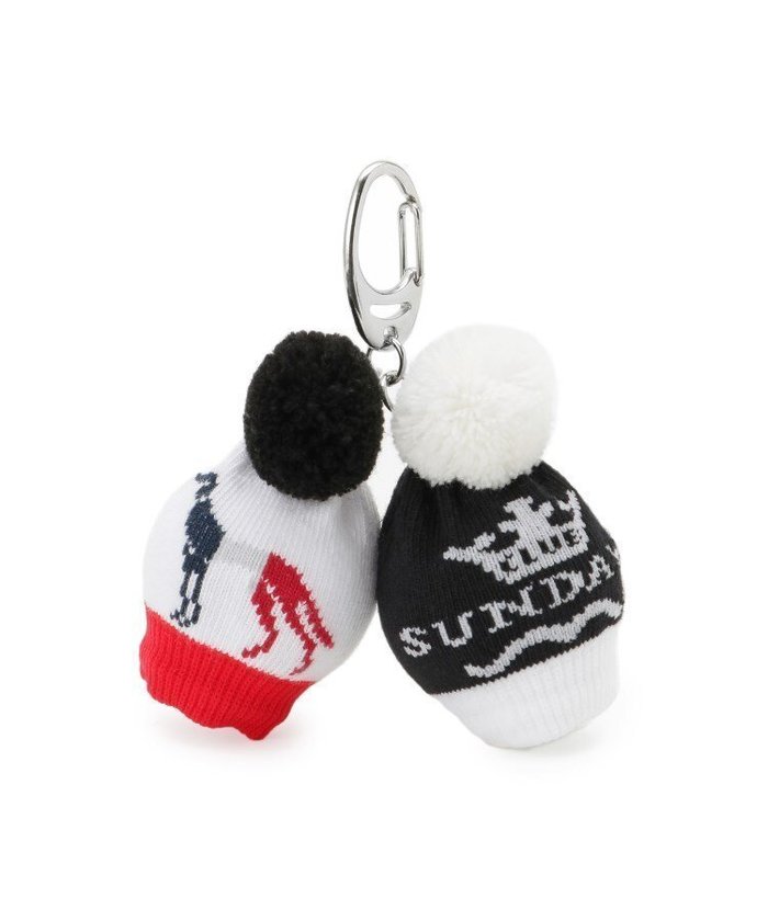【アダバット/adabat】の【ADABAT NAVY】クラブサンデーズニットボールケース インテリア・キッズ・メンズ・レディースファッション・服の通販 founy(ファウニー) https://founy.com/ ファッション Fashion レディースファッション Fashion for Women トップス・カットソー Cut & Sew Tops ニット Knit Tops & Sweaters アクリル Acrylic Material ゴルフ Golf スマート Smart, Elegant ポンポン Pom-Pom, Fluffy Ball |ID: prp329100004980877 ipo3291000000037319741