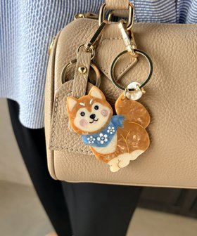 【ロートレ アモン/LAUTRE AMONT】の【WEB限定】キーチャーム DOGS 大人の最旬トレンドファッション＆コーディネート founy(ファウニー) ファッション Fashion レディースファッション Fashion for Women ダブル Double, Double-Breasted チャーム Charm, Pendant ニューヨーク New York, NYC Style ハンド Hand, Handmade 手描き Hand-Drawn, Illustrated |ID:prp329100004980881