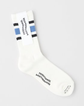 【トラディショナル ウェザーウェア/TWW / Traditional Weatherwear】のWAVE LOGO LINE SOCKS GTS 大人の最旬トレンドファッション＆コーディネート founy(ファウニー) ファッション Fashion レディースファッション Fashion for Women ソックス&靴下 Socks & Hosiery ソックス Socks, Hosiery フィット Fit, Slim Fit 定番 Standard, Basic Item |ID:prp329100004980890