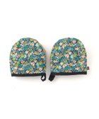 【アマカ/AMACA】の【LIBERTY】【AMACA Marche】キルトミトン2点セット 大人の最旬トレンドファッション＆コーディネート founy(ファウニー) ファッション Fashion レディースファッション Fashion for Women おすすめ Recommended / Our Picks キルティング Quilted, Quilting キルト Quilt, Quilted Fabric ギフト プレゼント Gift / Present バランス Balance, Style Balance プリント Print, Printed Pattern thumbnail グリーン|ID: prp329100004980919 ipo3291000000037319891