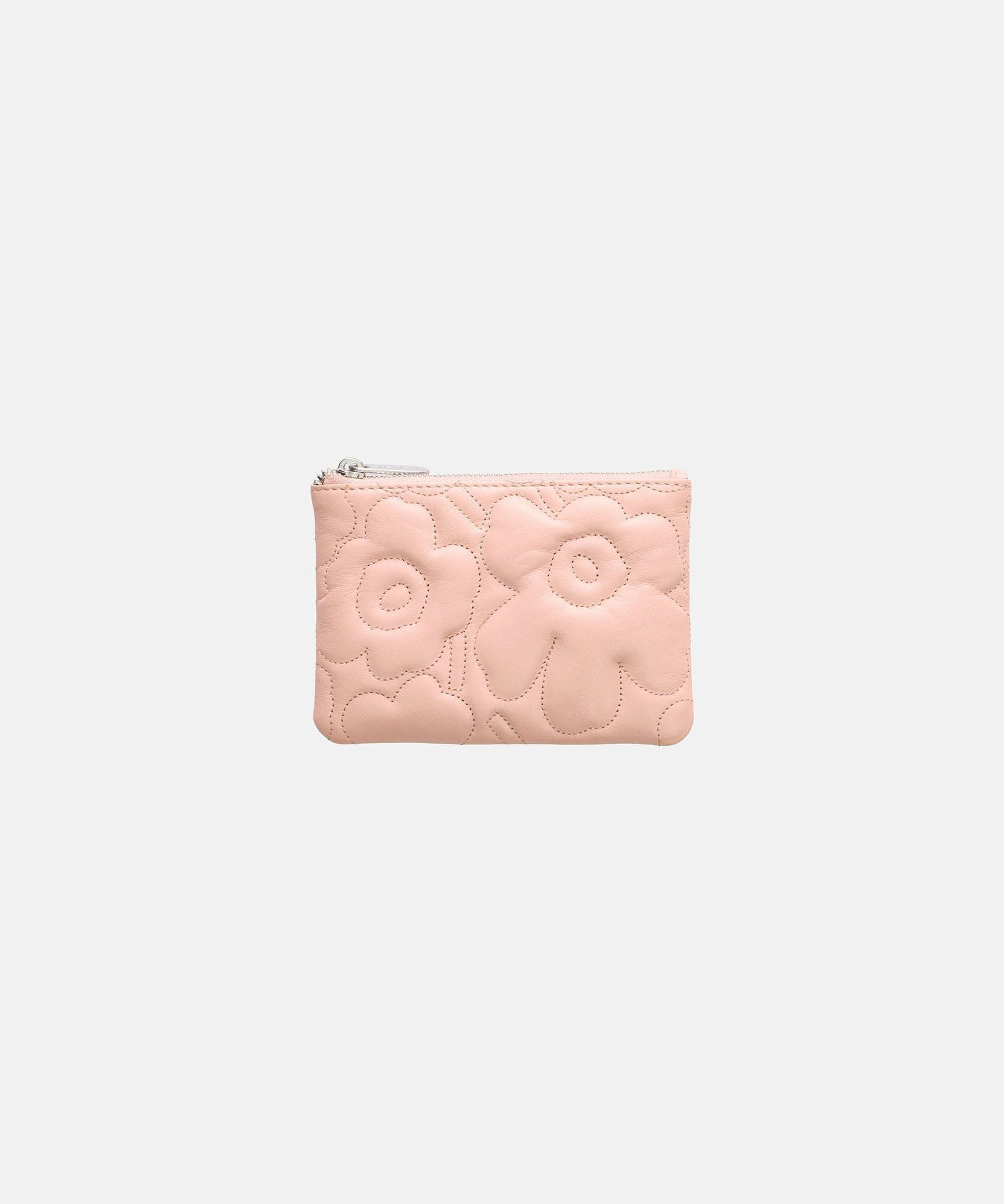 【マリメッコ/marimekko】のPouch Wallet Unikko インテリア・キッズ・メンズ・レディースファッション・服の通販 founy(ファウニー) 　ファッション　Fashion　レディースファッション　Fashion for Women　キルティング　Quilted, Quilting　コンパクト　Compact, Small Size　シンプル　Simple, Minimal　ジップ　Zip, Zipper　フォルム　Silhouette, Form　ライトピンク|ID: prp329100004980943 ipo3291000000037319950