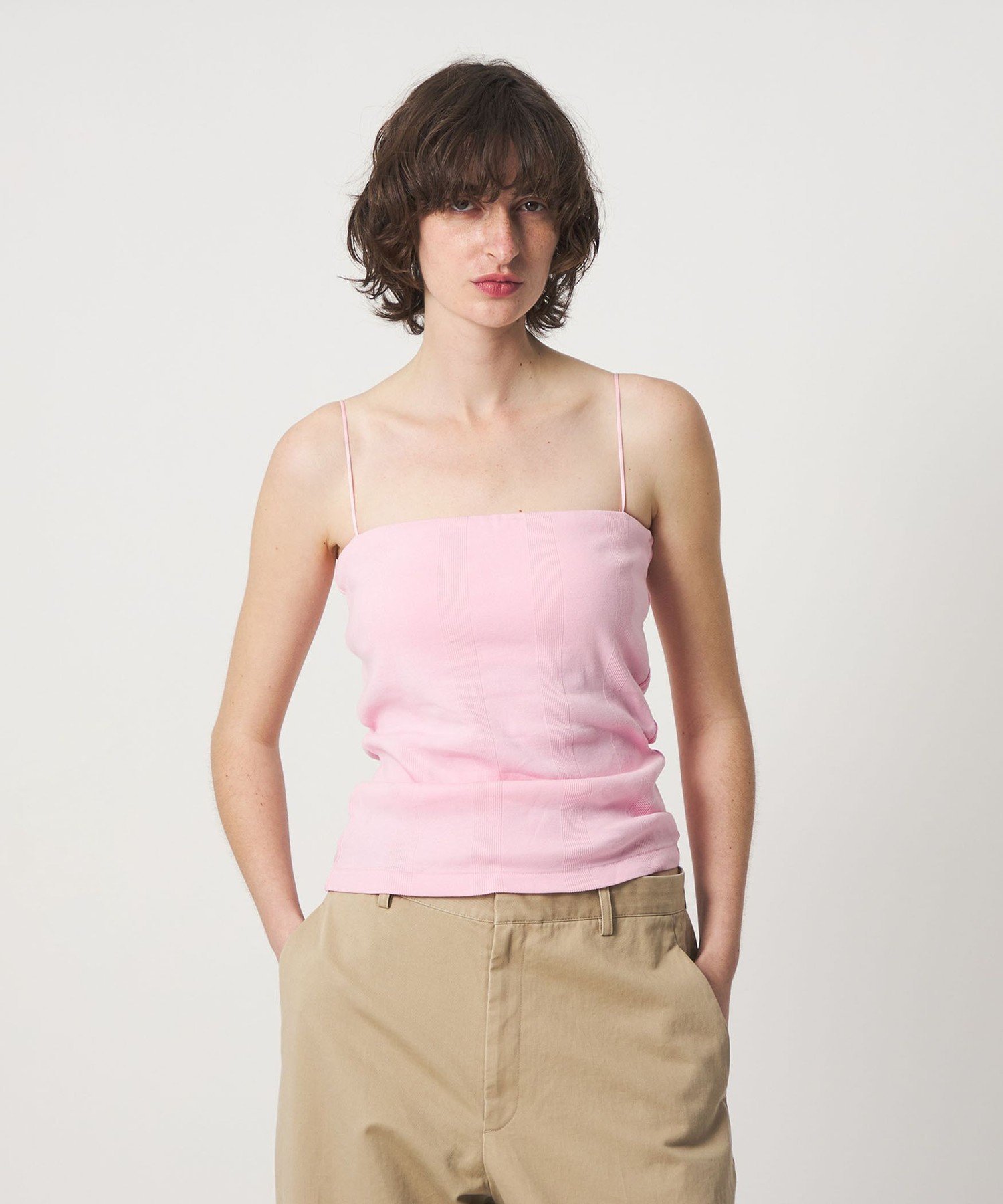【ビューティ&ユース ユナイテッドアローズ/BEAUTY&YOUTH / UNITED ARROWS】の【別注】 Robert.P.Miller for 6 チューブトップ 26SS インテリア・キッズ・メンズ・レディースファッション・服の通販 founy(ファウニー) 　ファッション　Fashion　レディースファッション　Fashion for Women　インナー　Innerwear　エレガント 上品　Elegant　チューブ　Tube, Tube Top　定番　Standard, Basic Item　フィット　Fit, Slim Fit　別注　Limited Edition, Custom Order　ラップ　Wrap, Wrap Design　2026年　2026　2026春夏・S/S　Spring/Summer 2026 SS26　LT.PINK|ID: prp329100004980944 ipo3291000000037319953